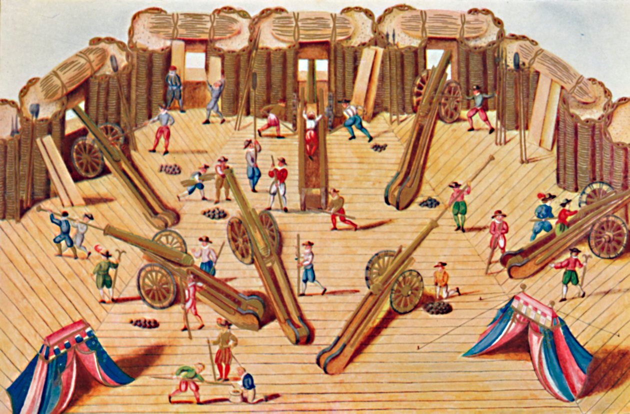 Artillerists at Work MS. Add. 15,726, 1903 by Unbekannt