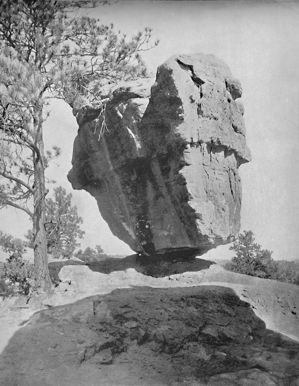 Balanced Rock, Garden of the Gods, Col. by Unbekannt