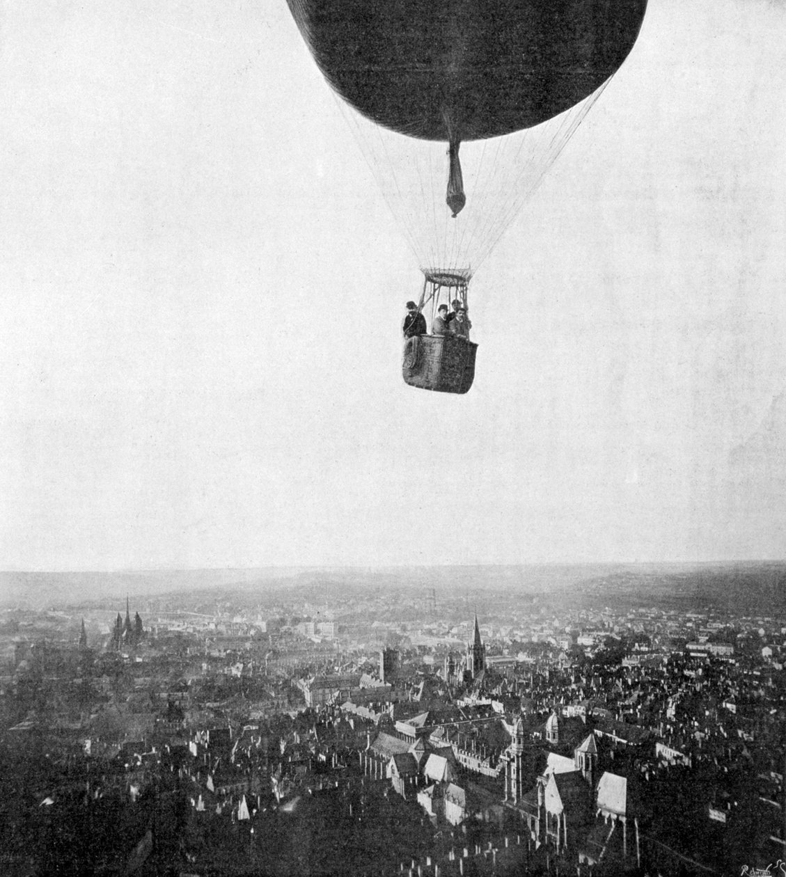 Balloon of the Aero Club by Unbekannt