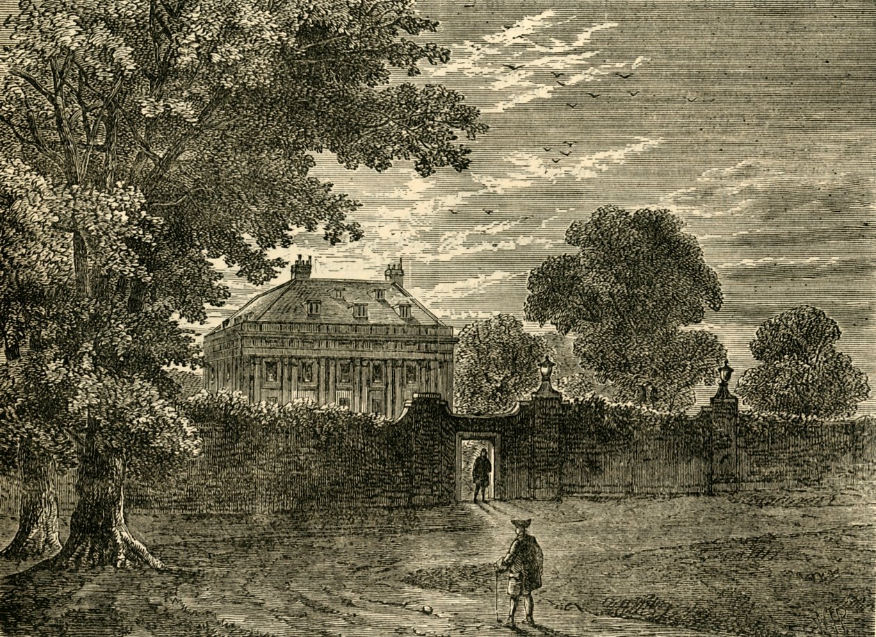 Balmes House in 1750 by Unbekannt