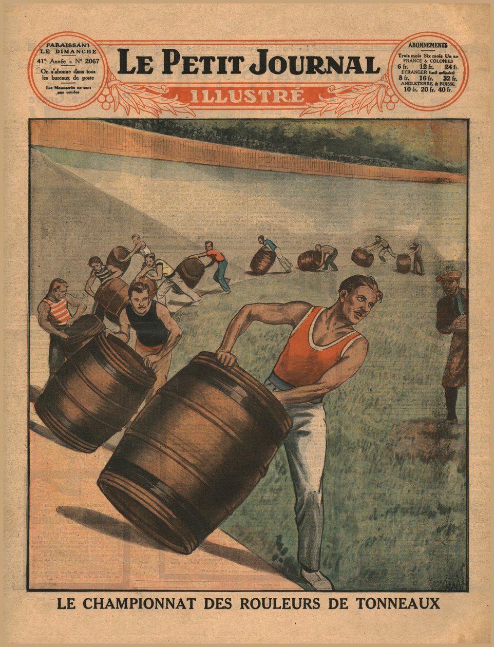 Barrel-rolling Championship by Unbekannt
