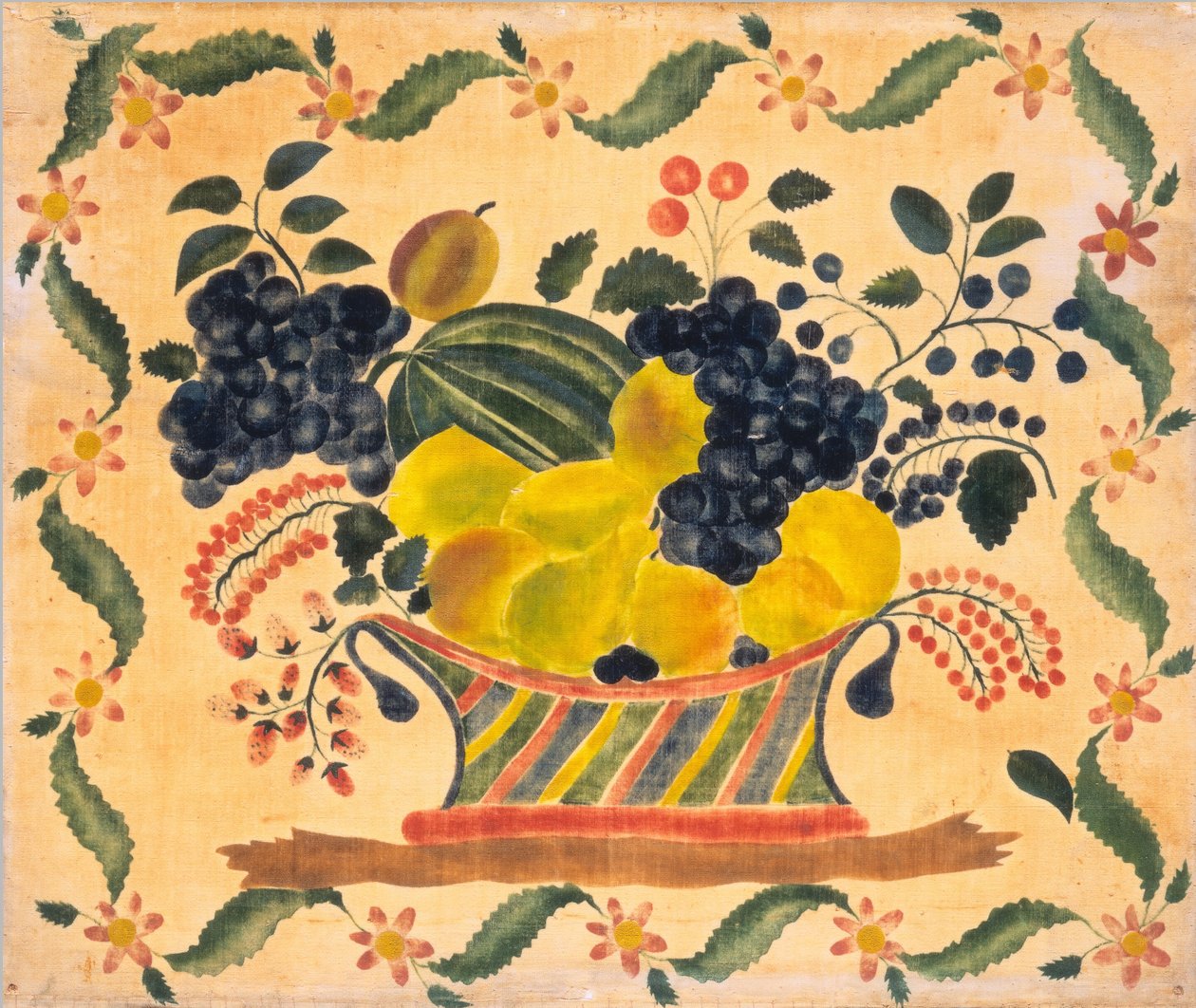 Basket of Fruit by Unbekannt