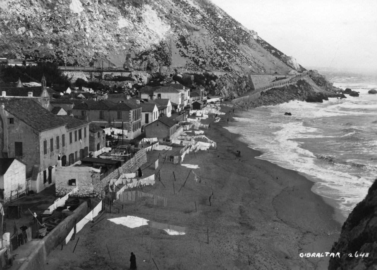 Beach, Gibraltar by Unbekannt