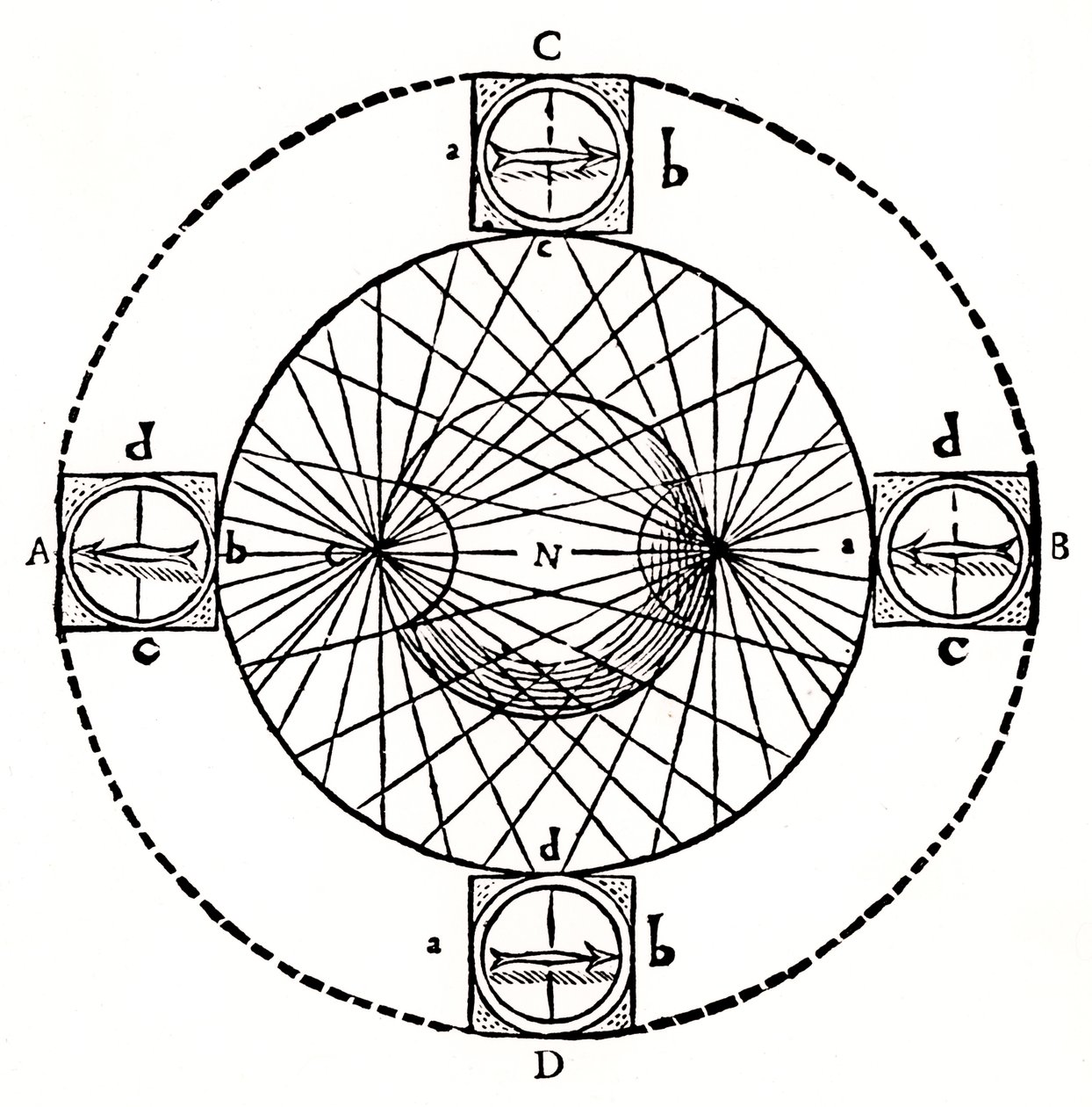 Behaviour of a Magnetic Compass by Unbekannt