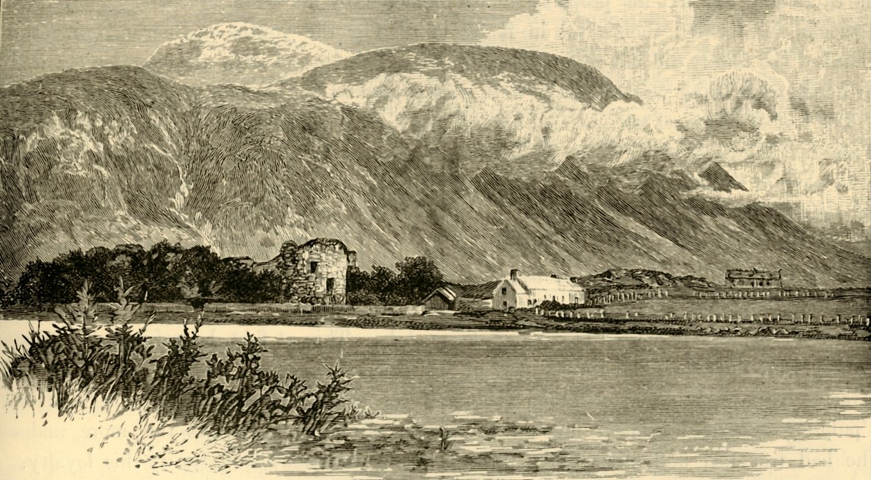 Ben Nevis and Inverlochy Castle by Unbekannt