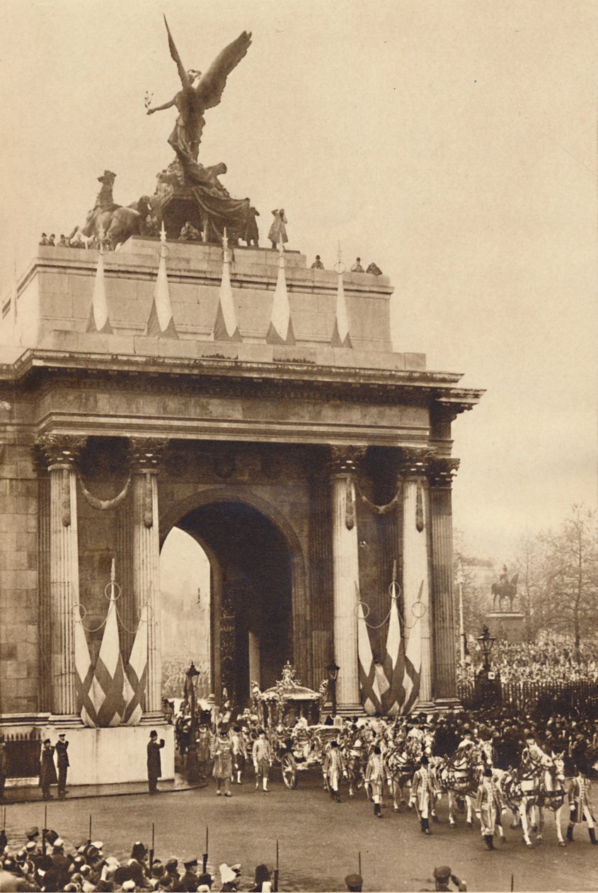 Beneath the Quadriga, May 12 1937 by Unbekannt