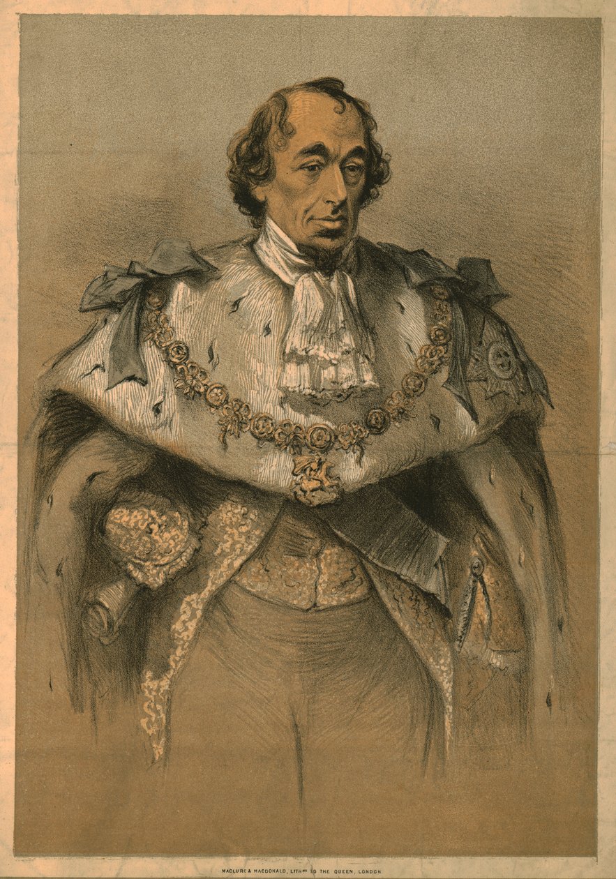 Benjamin Disraeli by Unbekannt