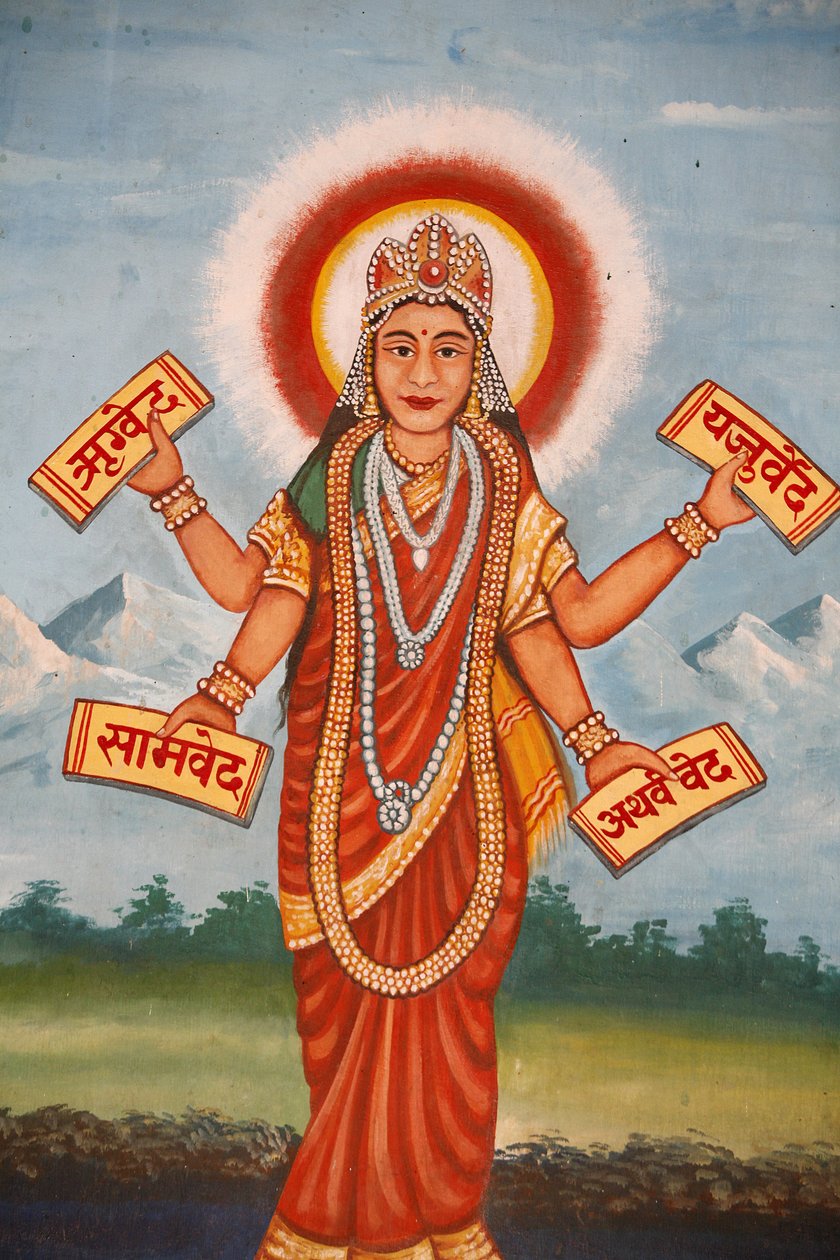 Bhagavad-Gita Hindu scriptures, Kathmandu, Nepal by Unbekannt