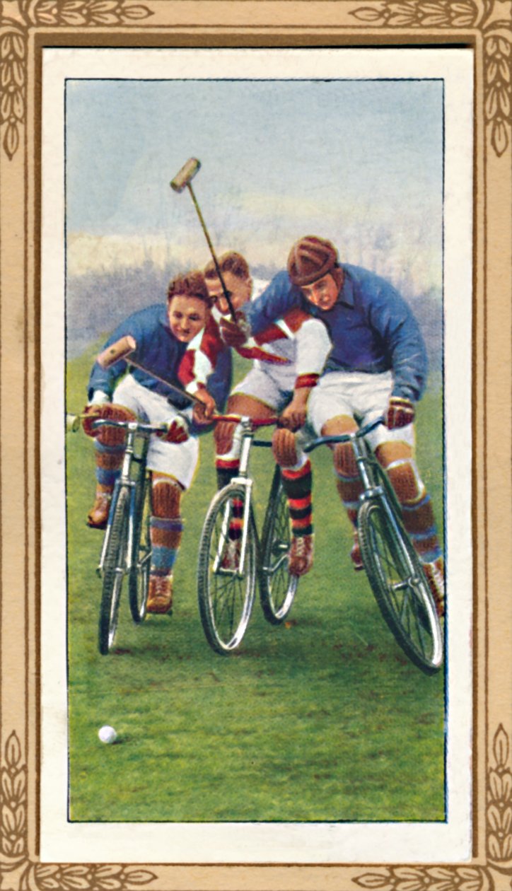 Bicycle Polo by Unbekannt
