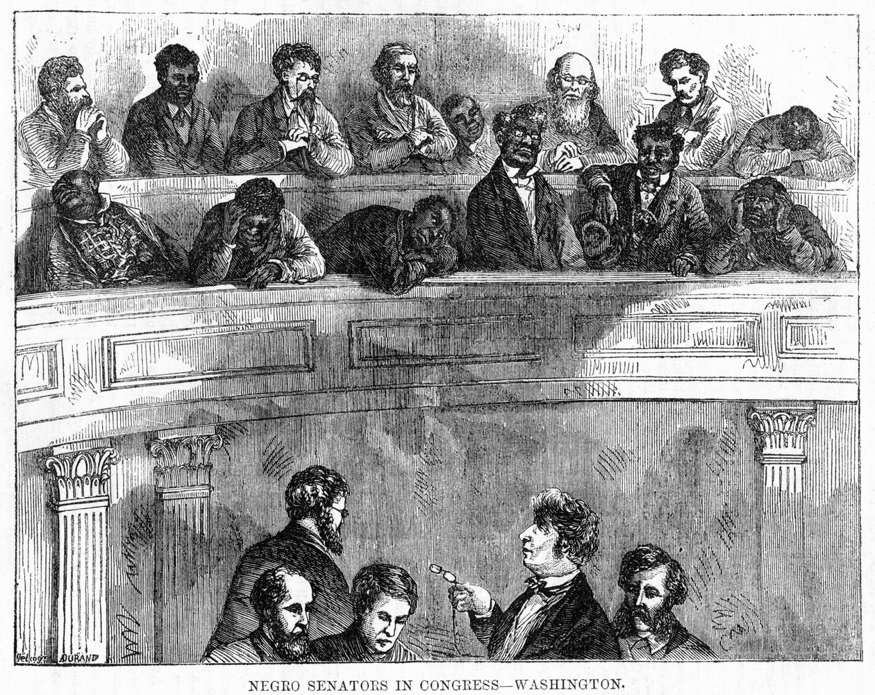 Black Senators in Congress - Washington by Unbekannt