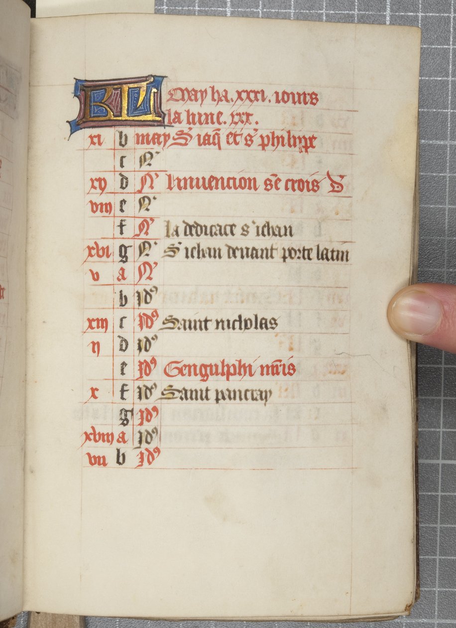 Book of Hours, c.1450 by Unbekannt