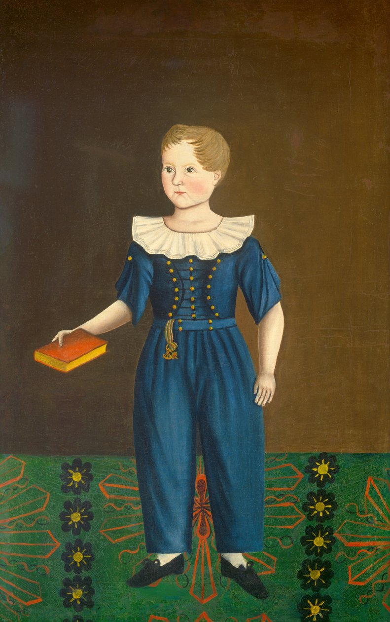 Boy in Blue by Unbekannt