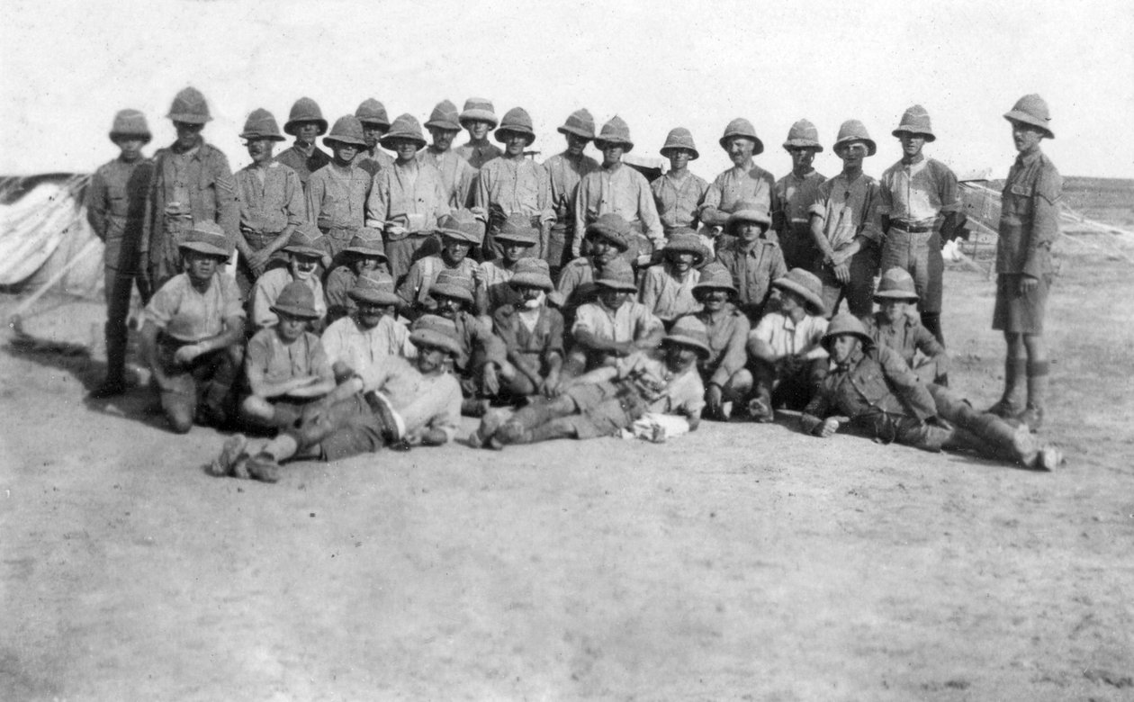 British army C group detachment, Mesopotamia, WWI by Unbekannt