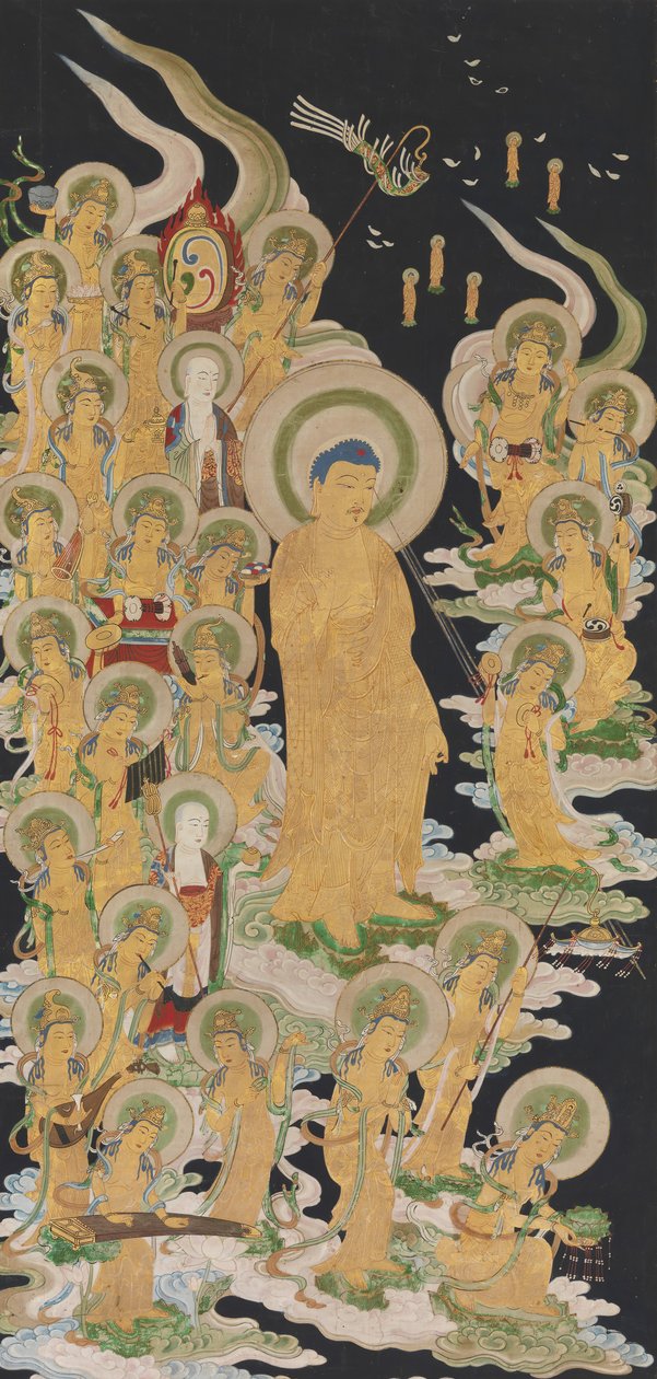 Buddha and Attendants by Unbekannt