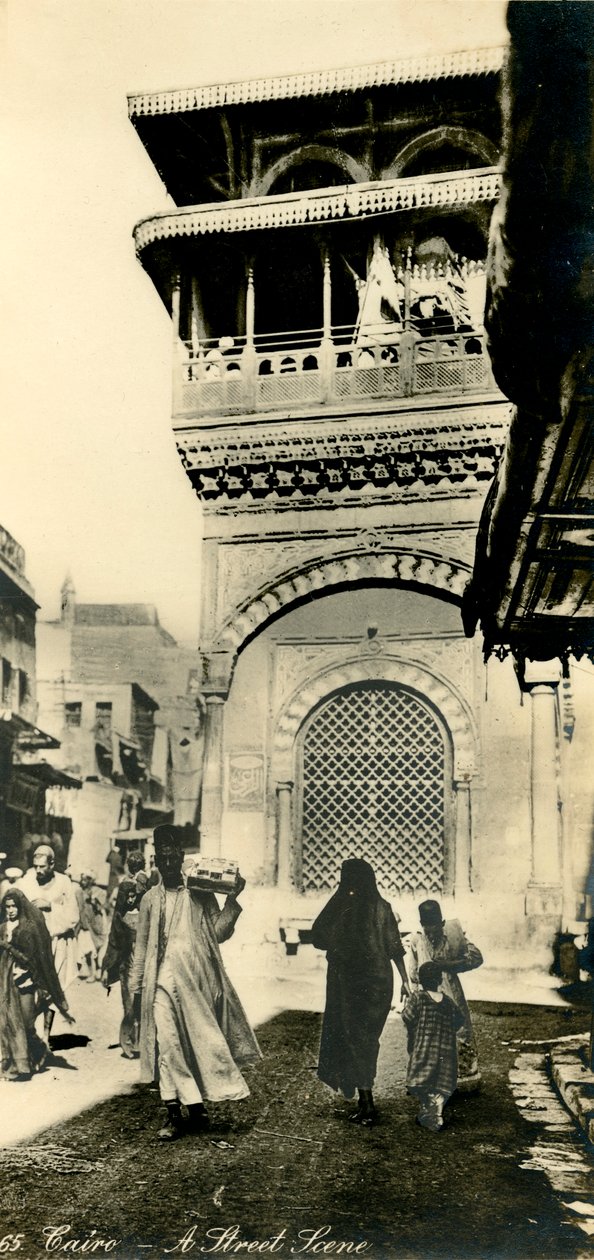 Cairo - A Street Scene by Unbekannt