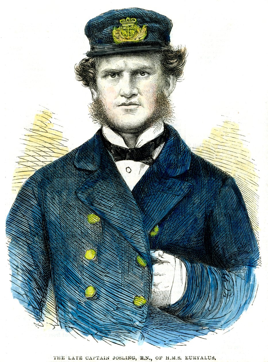 Captain Josling, of HMS Euryalus by Unbekannt