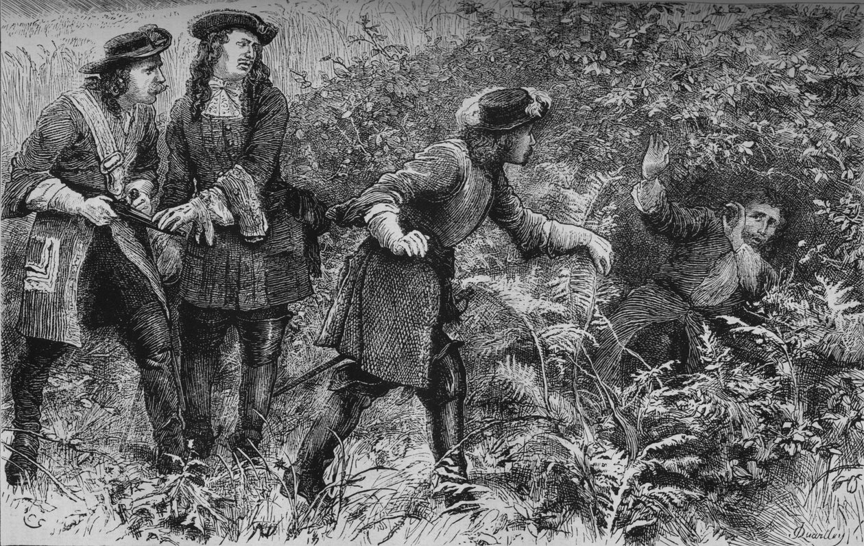 Capture of Monmouth, 6 July 1685, c1880 by Unbekannt