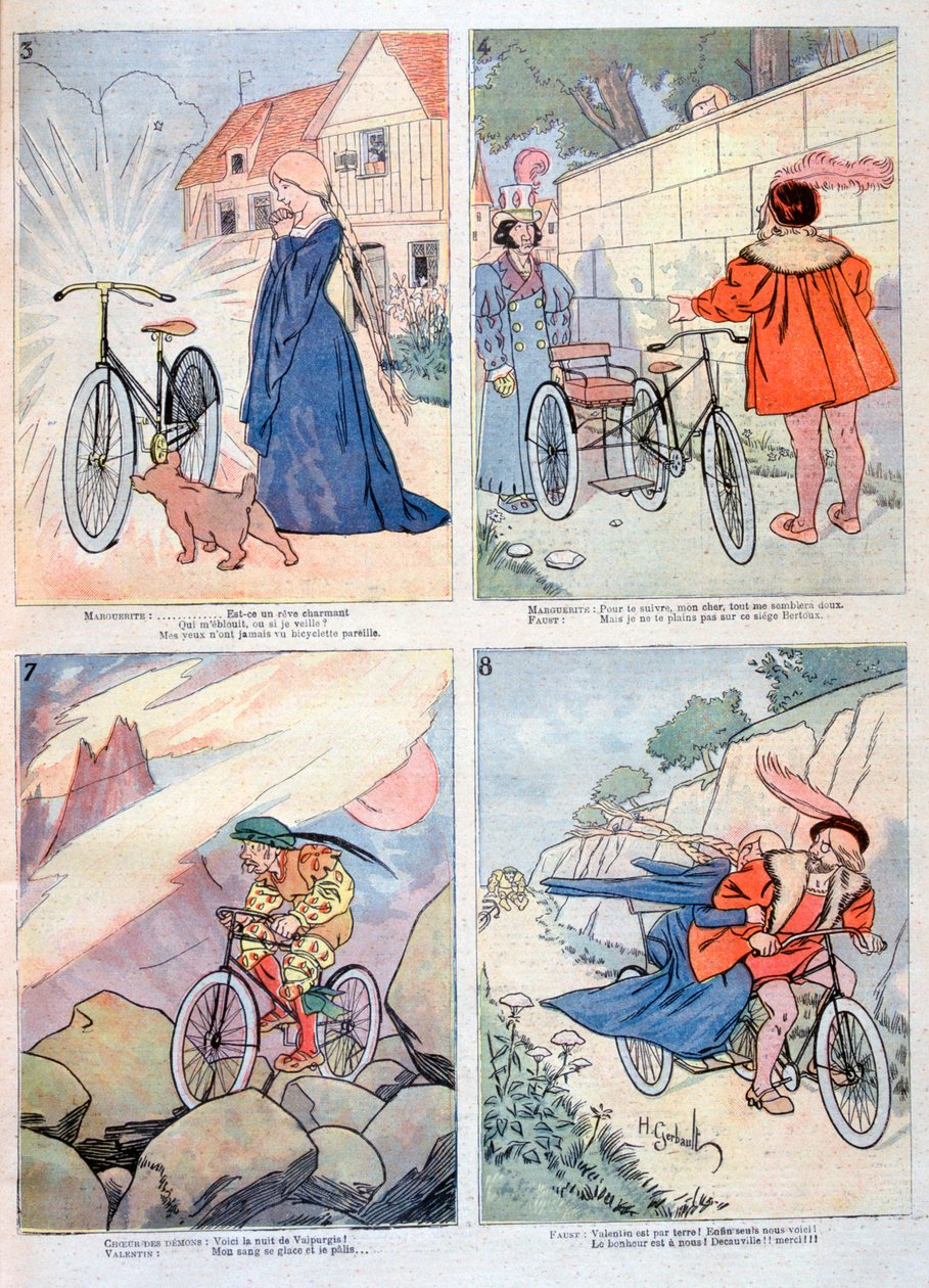 Caricatures from the Legend of Faust by Unbekannt