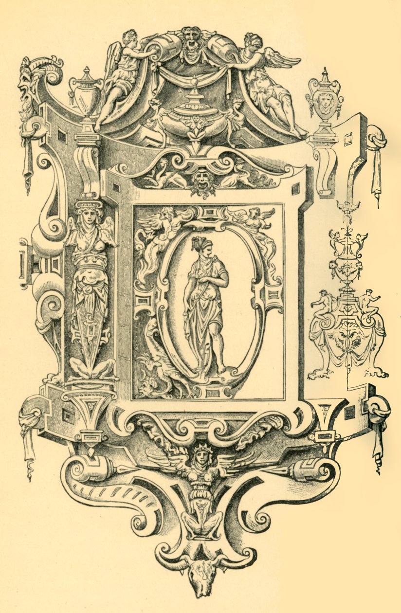 Cartouche, mid 16th century by Unbekannt