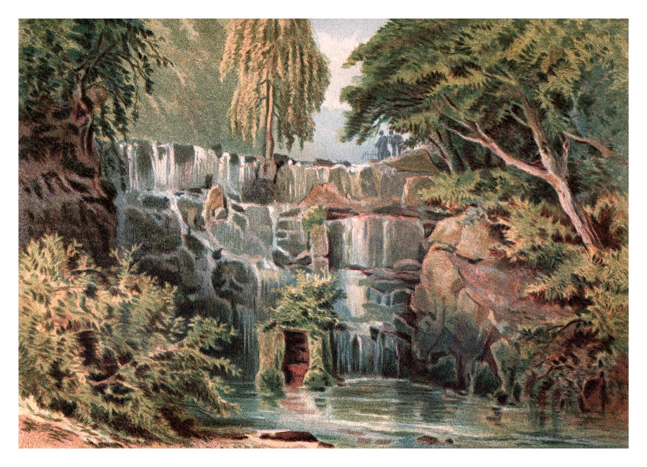 Cascade at Virginia Water, 1880 by Unbekannt