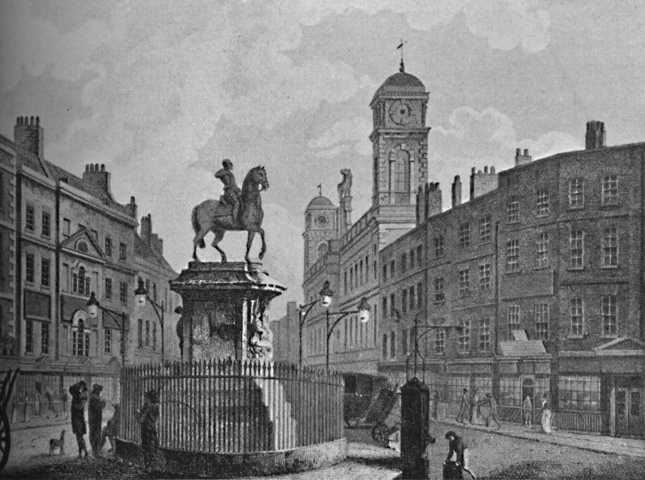 Charing Cross and Northumberland House by Unbekannt