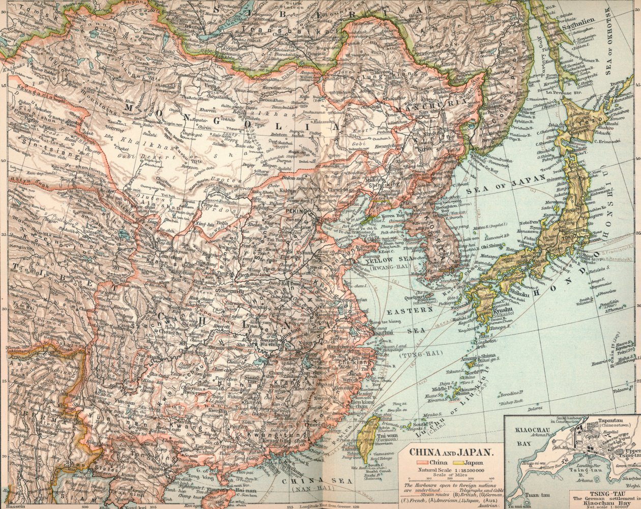 China and Japan by Unbekannt