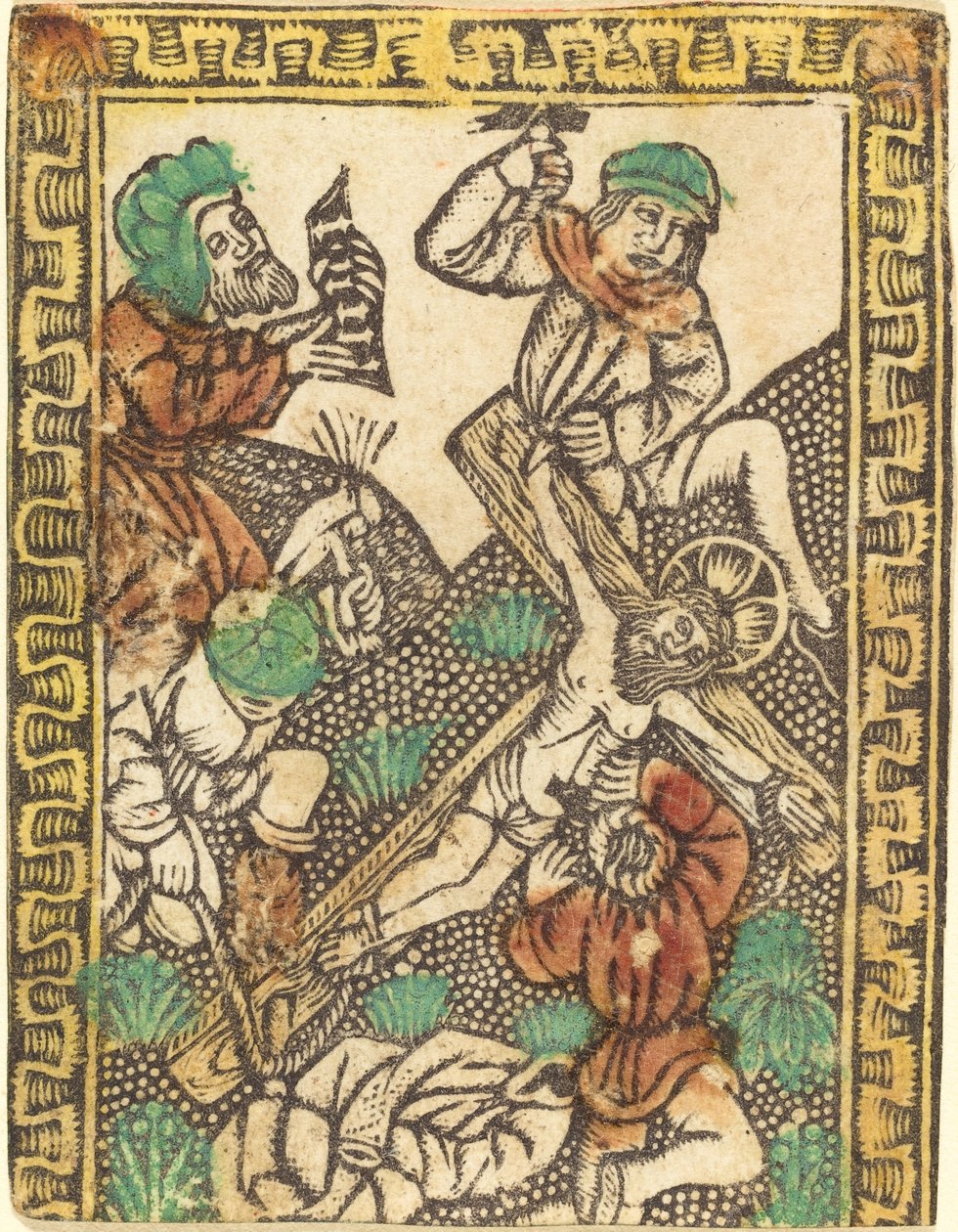 Christ Nailed to the Cross by Unbekannt