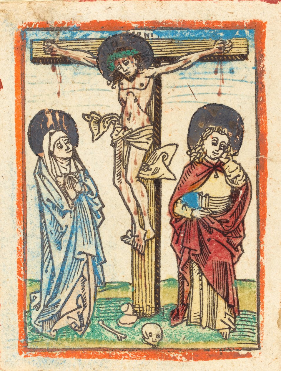 Christ on the Cross, 1480-1490 by Unbekannt