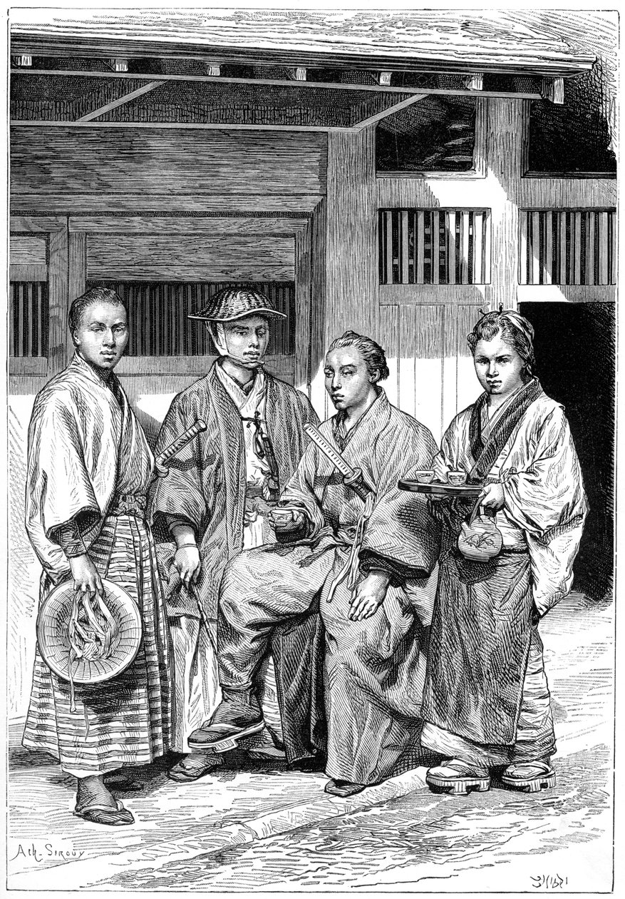 Citizens of Tokyo, Japan by Unbekannt