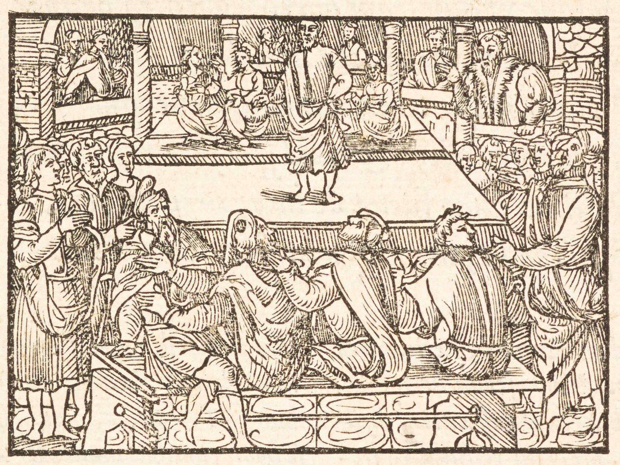 Comedies of Terence by Jean de Roigny, 1552 by Unbekannt