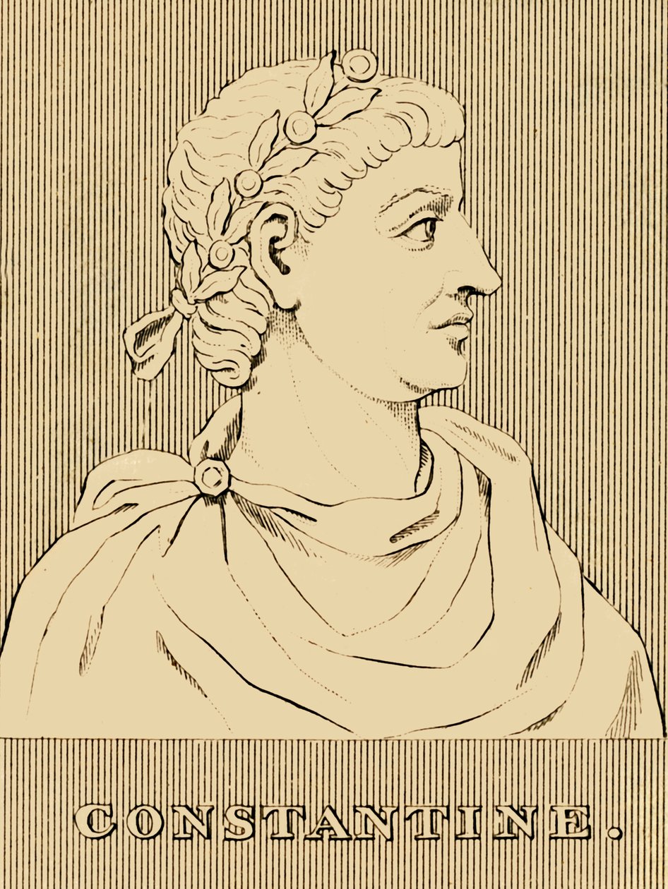 Constantine, 272 - 337 AD by Unbekannt