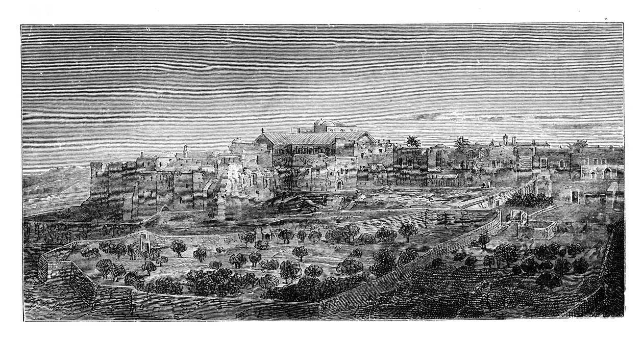 Convent of the Nativity, Bethlehem by Unbekannt