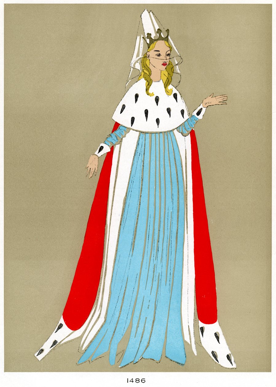 Costume of 1486, Early to Mid-20th Century by Unbekannt