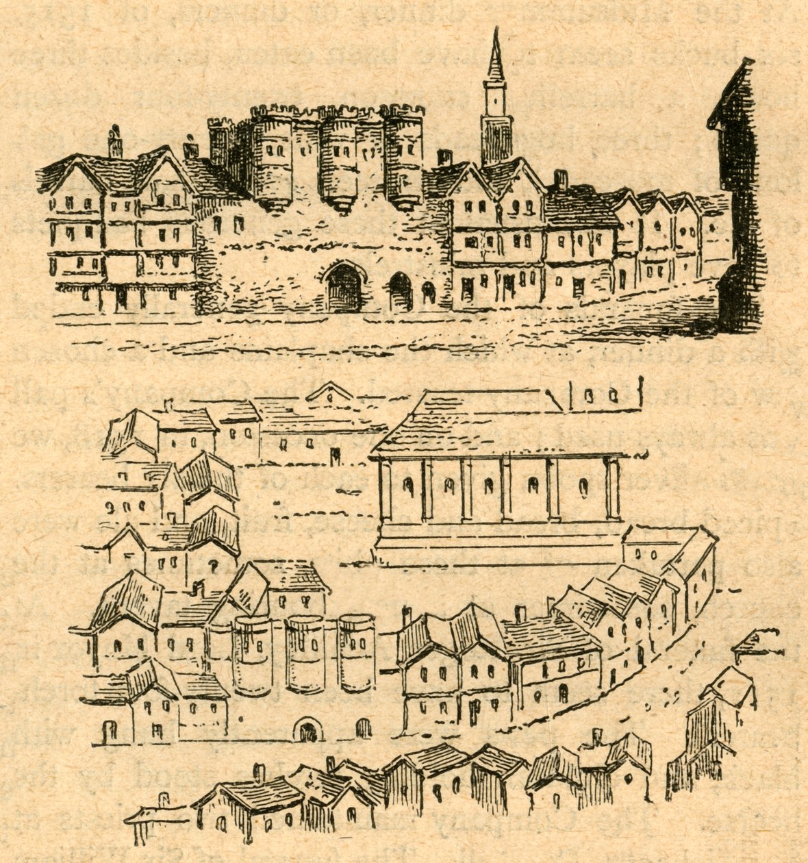 Cromwell House, From Aggass Map by Unbekannt