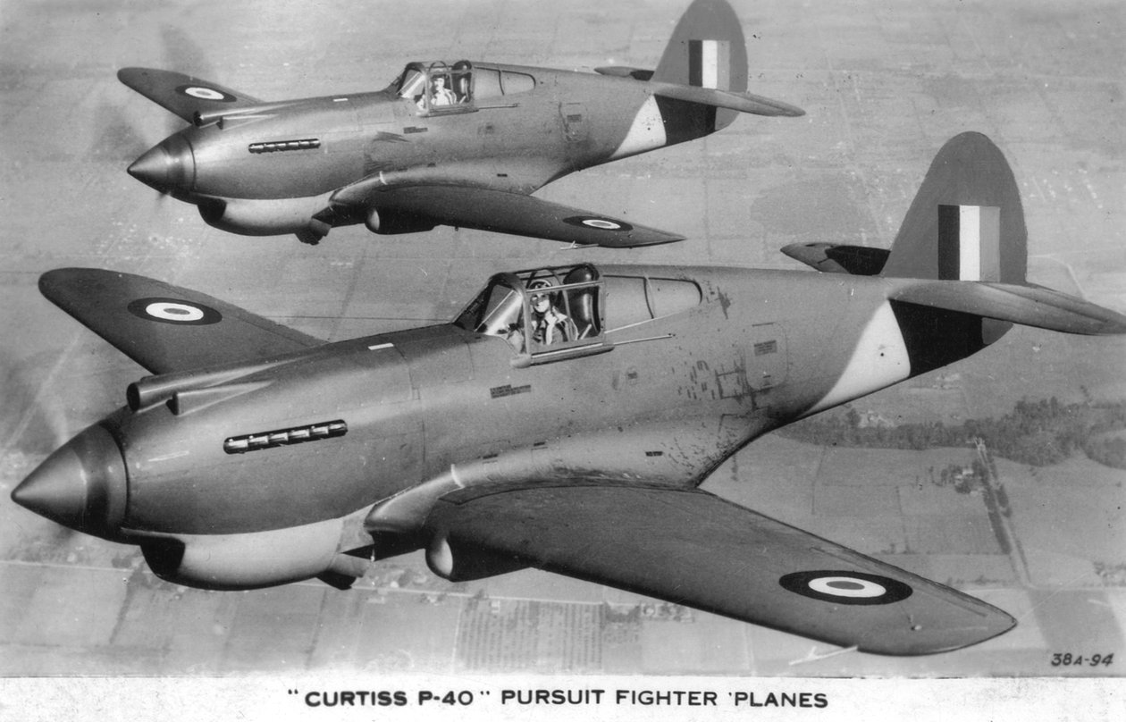 Curtiss P-40 Pursuit Fighter Planes by Unbekannt