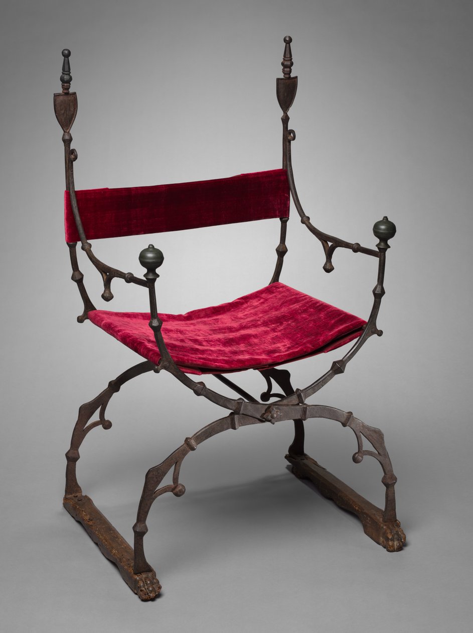 Curule Folding Chair by Unbekannt
