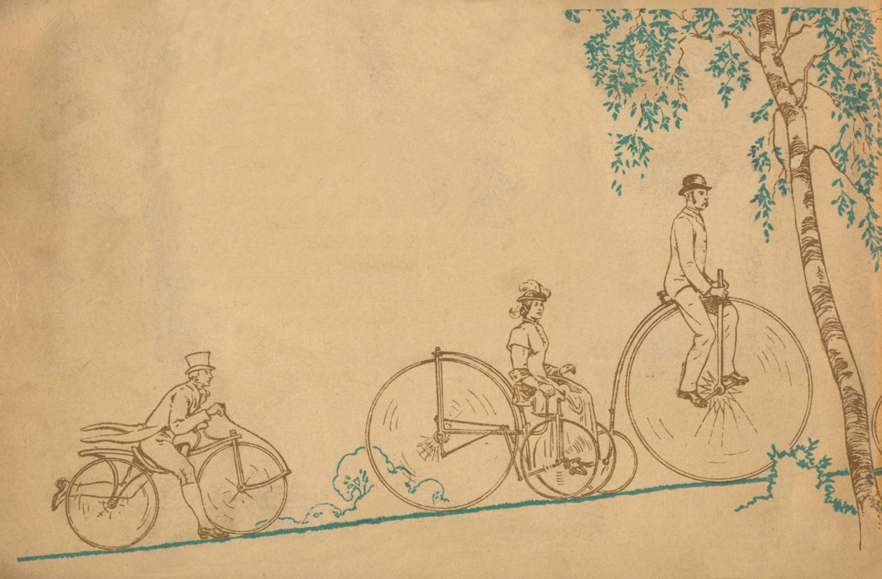 Cycling 1839-1939 Back Cover, 1939 by Unbekannt