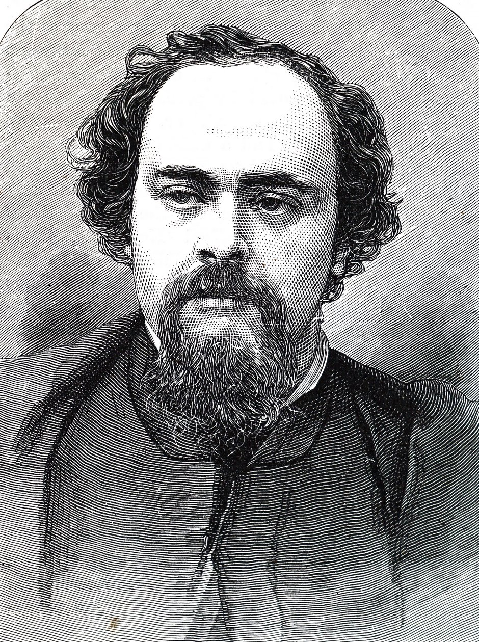 Dante Gabriel Rossetti by Unbekannt