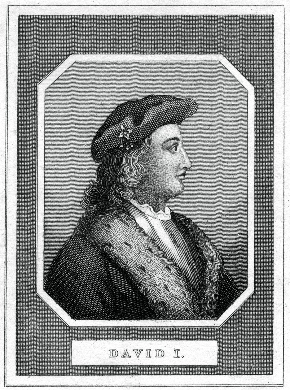 David I, King of Scotland by Unbekannt
