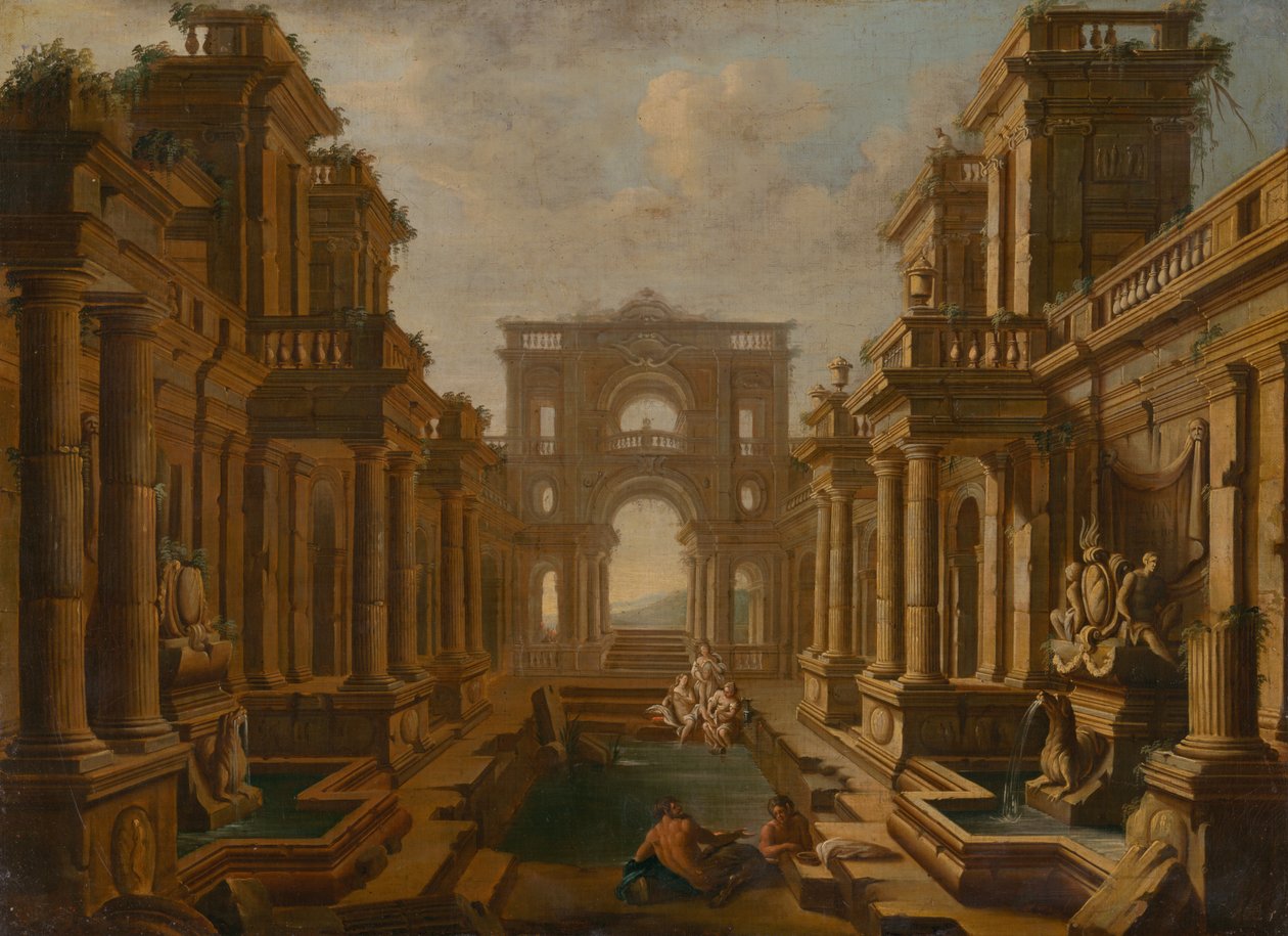 David and Bathsheba by Unbekannt