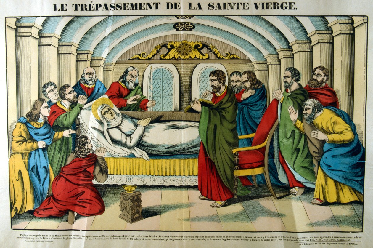 Death of the Virgin Mary by Unbekannt