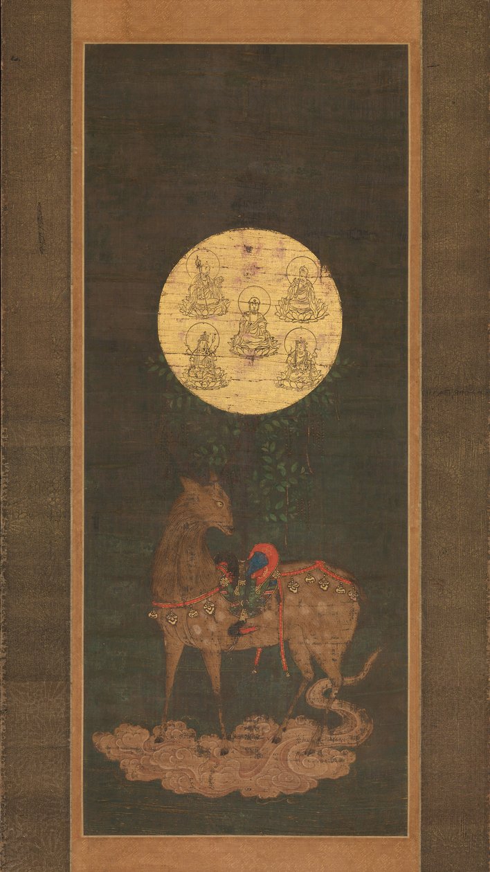 Deer Mandala of Kasuga Shrine by Unbekannt