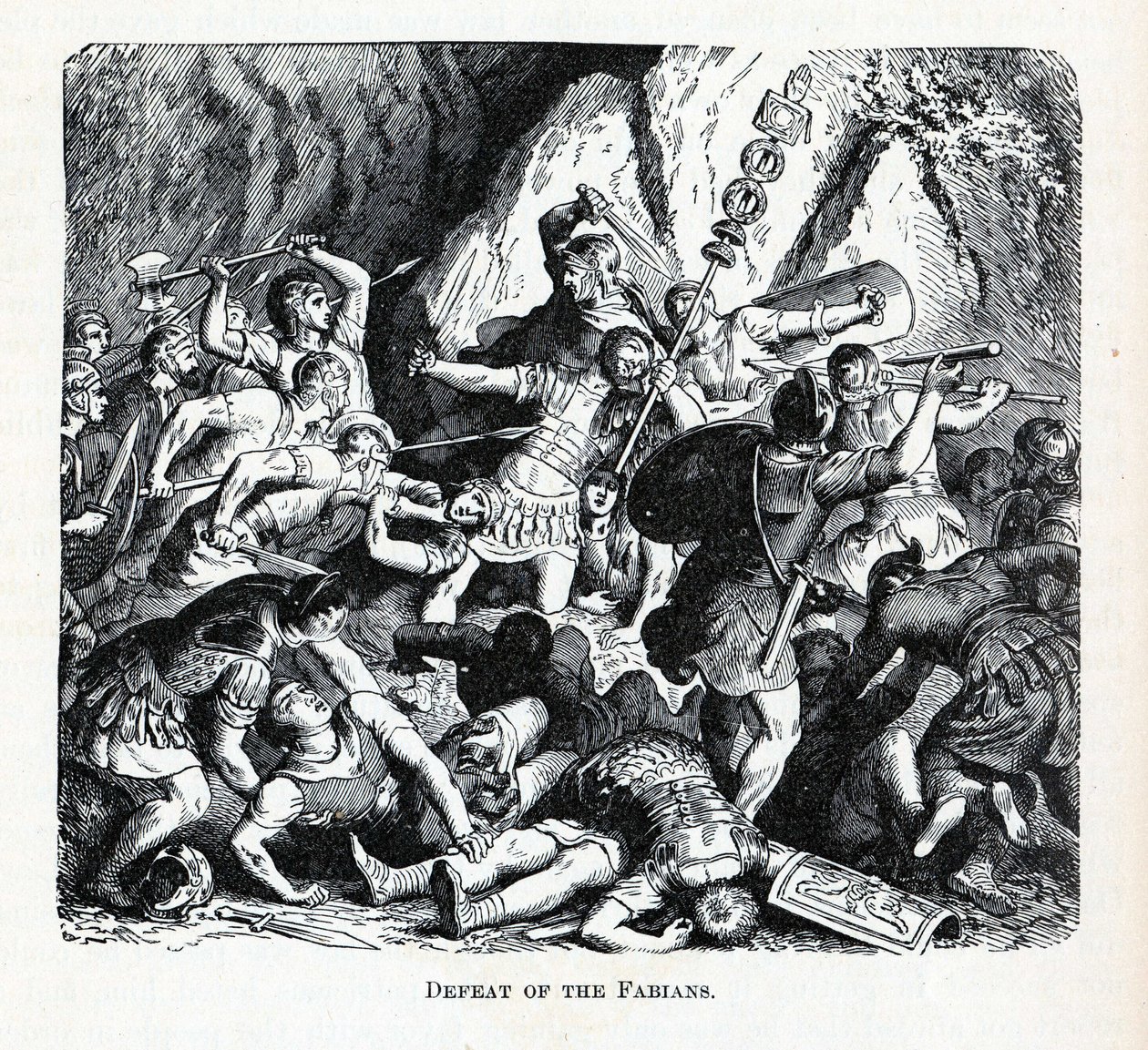 Defeat of the Fabians by Unbekannt