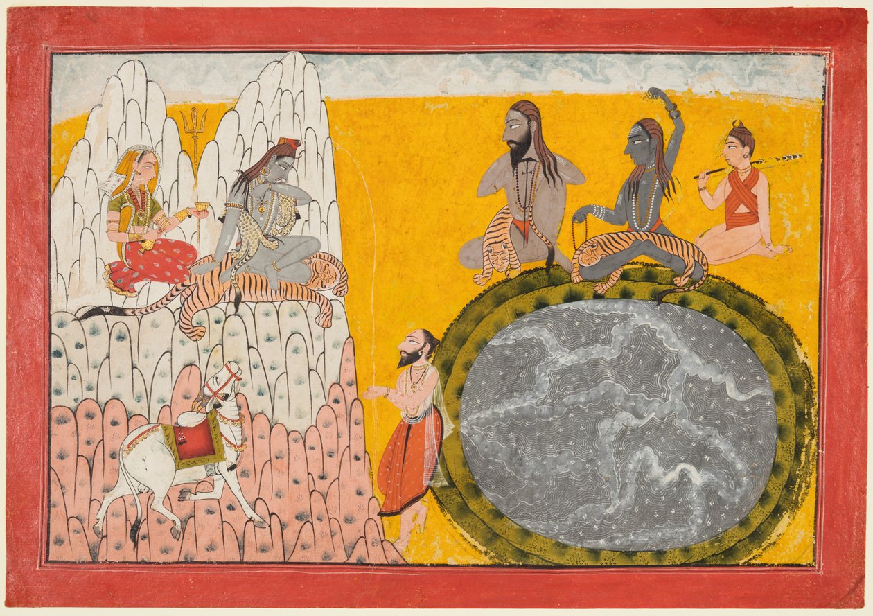 Descent of the Ganges by Unbekannt