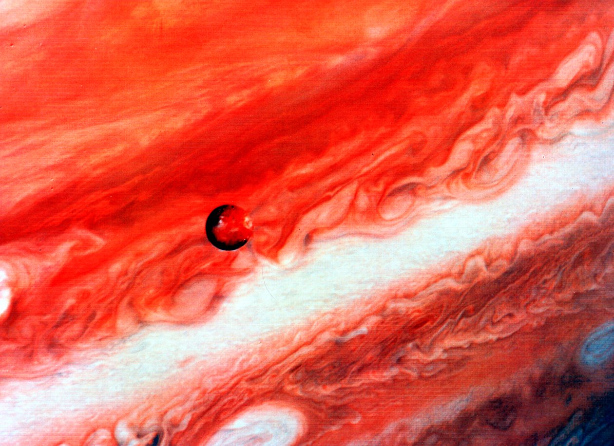 Detail of Jupiter and Its Inner Satellite Io by Unbekannt