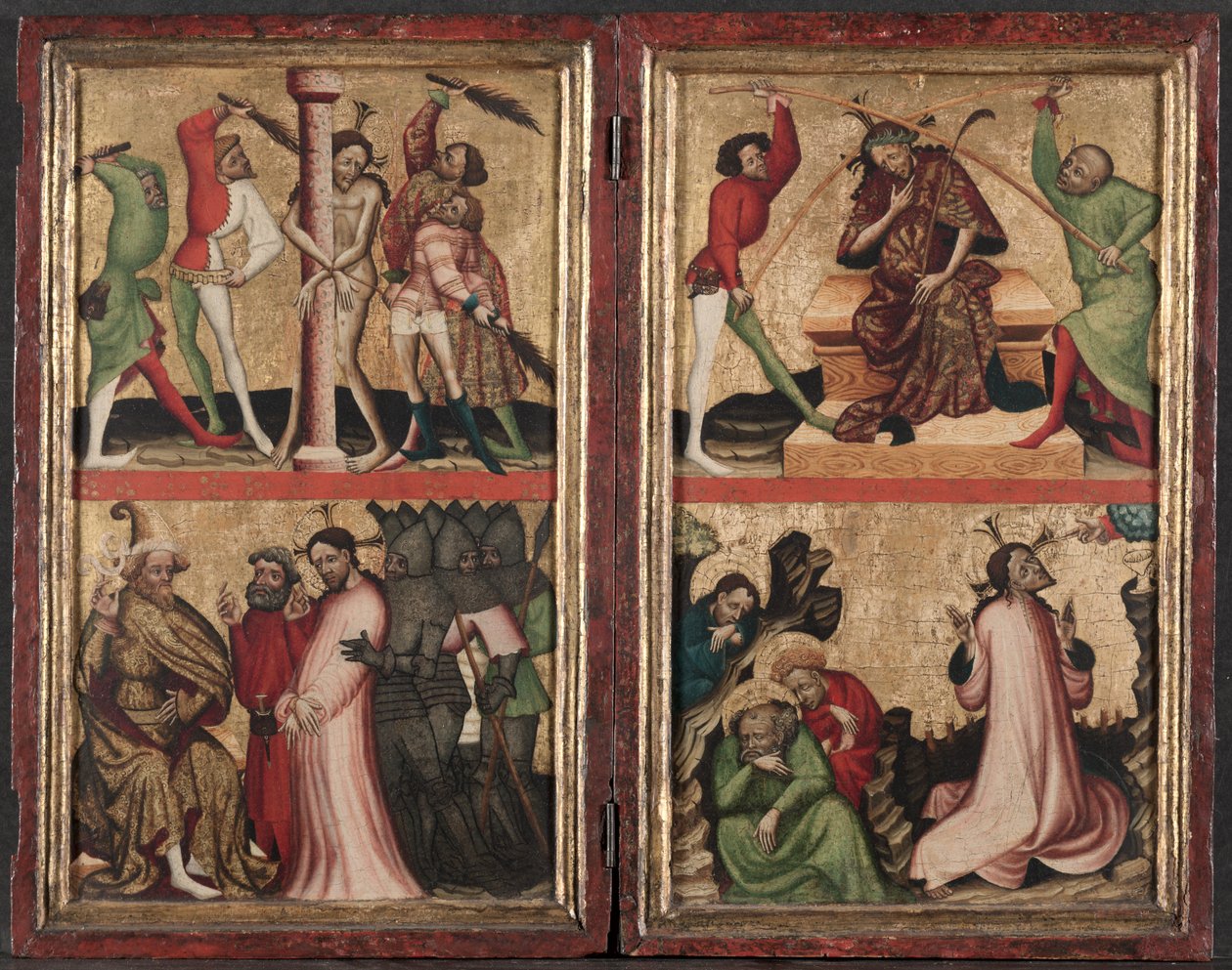 Diptych with the Passion of Christ by Unbekannt