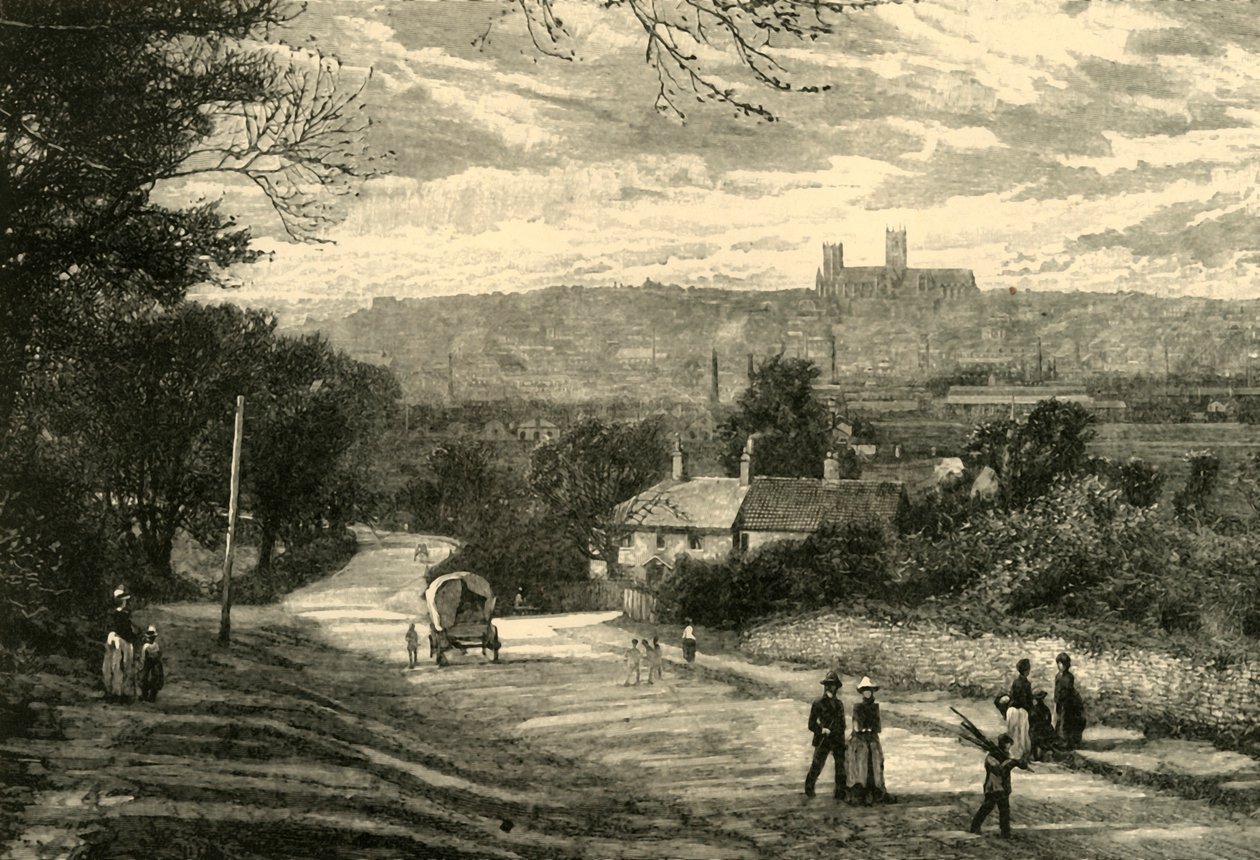 Distant View of Lincoln, 1898 by Unbekannt