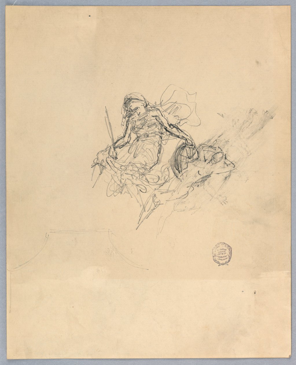 Drawing by Unbekannt