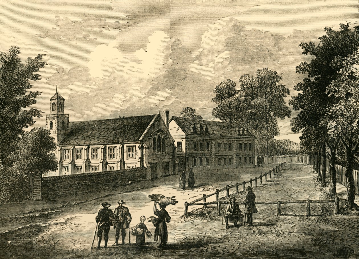 Dulwich College in 1750, c1878 by Unbekannt