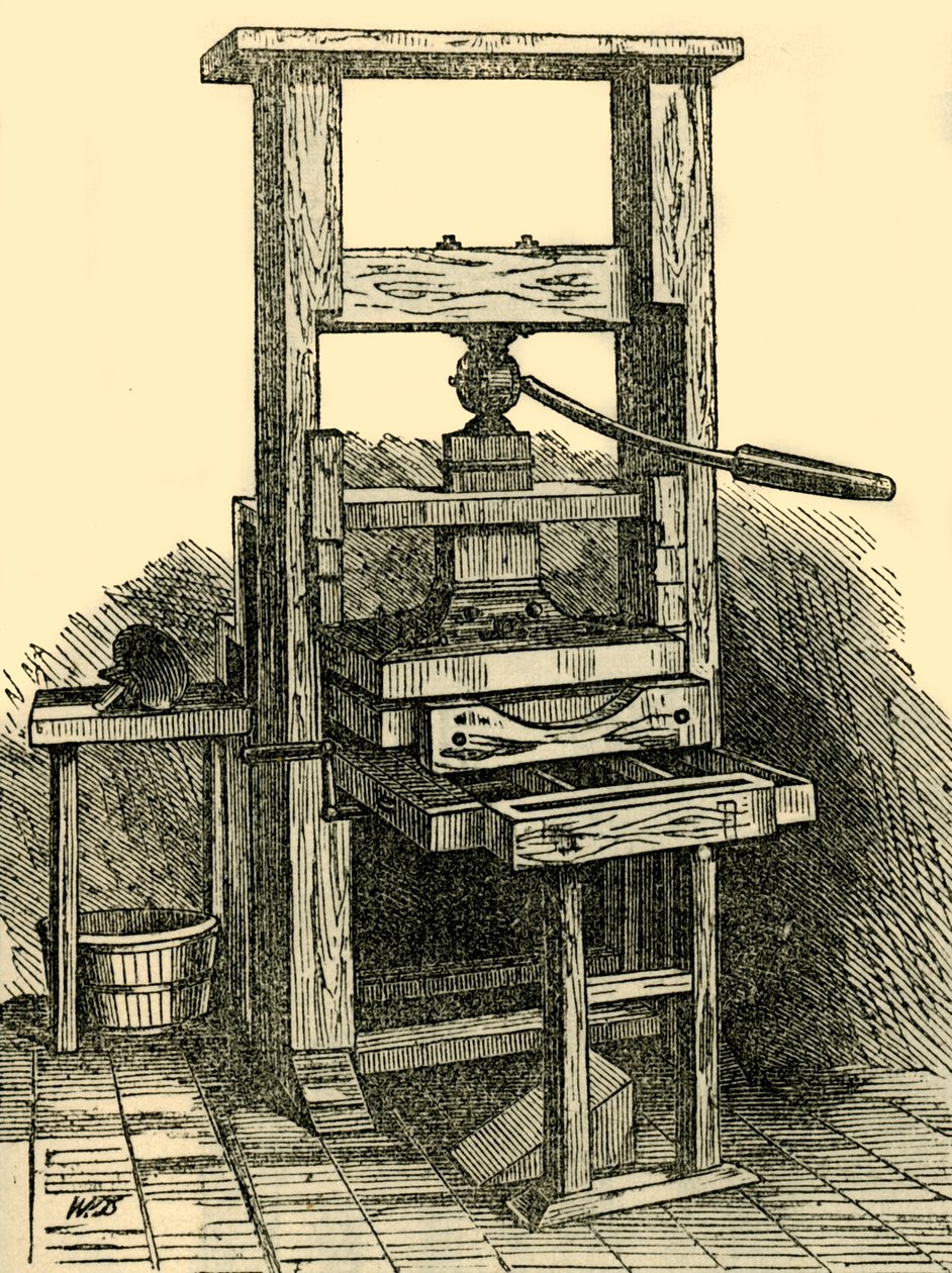 Duplicate of Franklins Press by Unbekannt